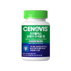 세노비스 트리플러스 오메가3 이뮨 멀티비타민 미네랄 맨 80캡슐