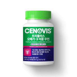 세노비스 트리플러스 오메가3 이뮨 멀티비타민미네랄 우먼 80캡슐