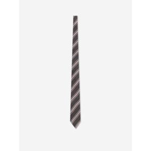 생로랑 넥타이 8250413Y002 2860TAUPE BLACK Black