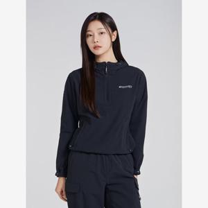 [디스커버리] 24F/W 여성 우븐 에센셜 트레이닝 아노락 DWTR36044-BKS