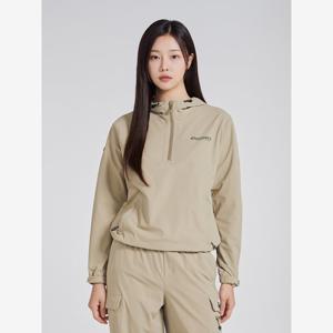 [디스커버리] 24F/W 여성 우븐 에센셜 트레이닝 아노락 DWTR36044-BGD