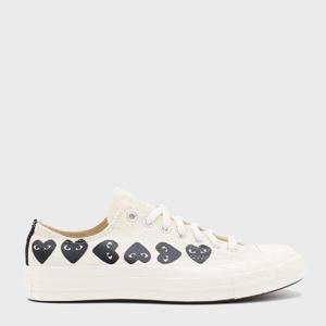 꼼데가르송 플레이   스니커즈 CO P1K1262 3596574 White