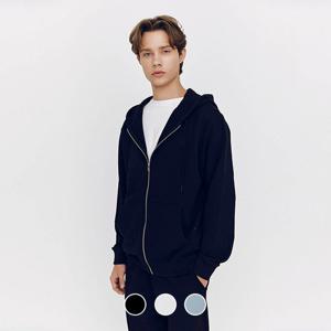[지오다노]남성 가을 고중량 그래픽 자수 테리 후드 집업 티셔츠 025519