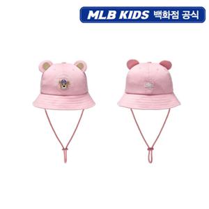 [MLB키즈PG] 모노베어 귀장식 돔햇 (7AHTC025N-50PKL)
