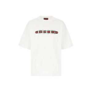 구찌 반팔 티셔츠 784361XJGKB 9074 WHITE MC