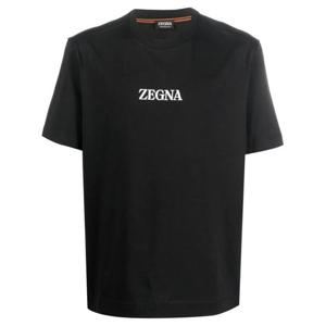 에르메네질도제냐 반팔 티셔츠 E7364A777 K09 Black