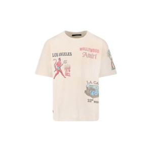아미리 반팔 티셔츠 AMJYTE1221 IVORY White