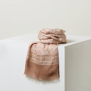 [헤지스ACC] Toile de Jouy 베이지 울 롱 스카프 HISC5F365I2