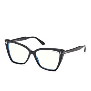 톰포드 블랙 캣아이 안경테 FT5844-B 001 55