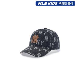[MLB KIDS]스트릿 데님 모노그램 볼캡(7ACPM035N)