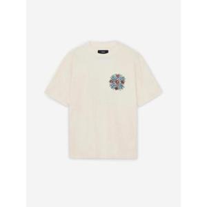아미리 반팔 티셔츠 AMJYTE1263 IVORY Beige