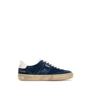GOLDEN GOOSE DELUXE BRAND Blue suede Soul Star sneakers GMF00464F007599 50857