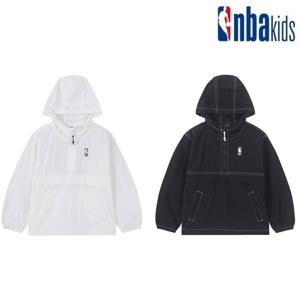 NBA 키즈  로고맨 아노락 점퍼 K253JP020P-00,19GRI