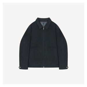 [지이크]울 집업 점퍼 블랙 (PJMAX6060)