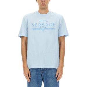 베르사체 반팔 티셔츠 1013302 1A134212VF50 Blue