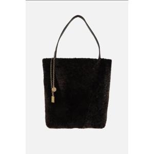 CHLOE Chloe Spin medium tote bag in shearling CH25WS811Q4524X