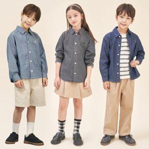 [25FW 10%][빈폴키즈] 25FW [Essential] 데님 셔츠 (3종 택1)