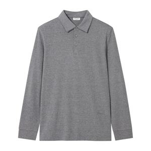 [프랑코페라로] 폴리 긴팔 카라 티셔츠 다크그레이 (OM0FTTY30237)