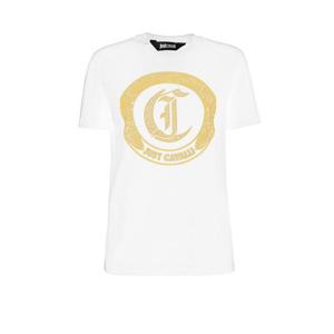 저스트까발리 반팔 티셔츠 79PAHE01 CJ110G03 White