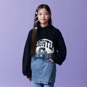 [더데이걸]크롭후드티셔츠박시반팔세트TGMH24804