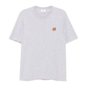 메종키츠네 폭스 패치 크루넥 반팔 티셔츠 PM00107 KJ7026H120