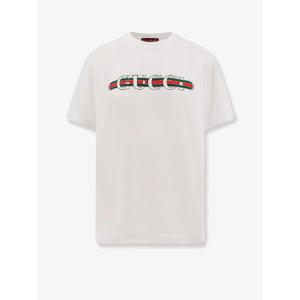 GUCCI Cotton t shirt with iconic print 788093