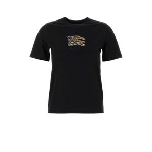 BURBERRY Black cotton t shirt 8116164 A1189