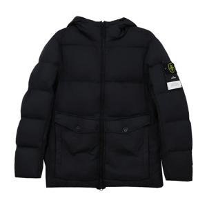 스톤아일랜드 후드 다운 자켓 블랙 K2S154100011 S0A23 V0029