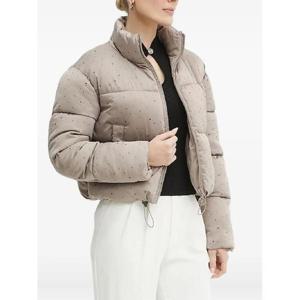 25 FW 게스 라인스톤 장식 패딩 재킷 W5RL04WGVD2 TP441626585