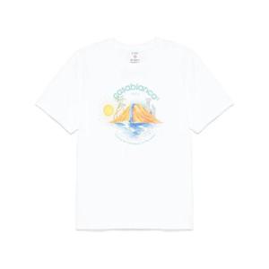 25 FW 카사블랑카 오아시스 티셔츠 MS25JTS00118 TP442436049