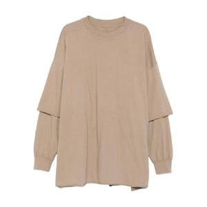 25 FW 릭오웬스 토미 허슬러 더블 레이어드 티셔츠 DU02E7266RN88 TP442108642