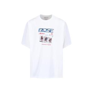 마틴로즈 반팔 티셔츠 621JE06000FWHT White
