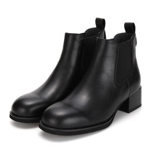 [바바라]바바라 소가죽 베이직 밴딩 여성 첼시부츠 5cm_AAG864BK