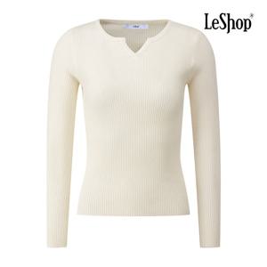 르샵  V넥 골지 슬림 니트 (BP9KP003A)