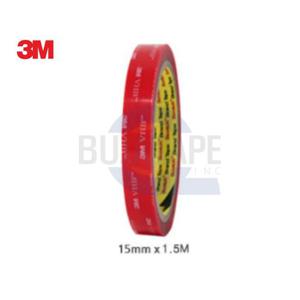 3M VHB 4910 양면테이프 하이패스 15mm X 1.5M 하이패스 블랙박스 양면테이프 4910 3m