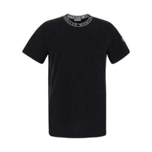 Moncler 로고 프린트 크루넥 티셔츠 8C000248390T 999 TP948946451