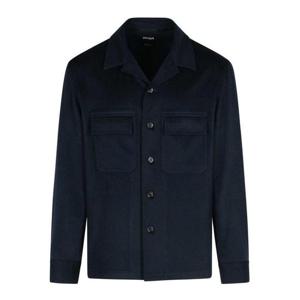 에르메네질도제냐 셔츠 RE8V46SOT6B923G Blue
