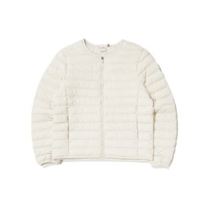 [아이더 (행사)]POP 라운드 여성 슬림 다운 자켓 (CREAM BEIGE) DWW23589_W9