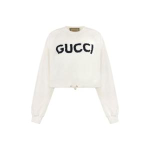 Gucci 로고 자수 크루넥 스웨트셔츠 760366XJGDL 9088 TP949038329