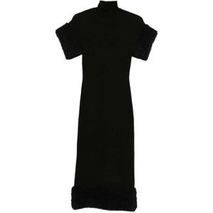 모스키노 미디 원피스 V048255011555 BLACK