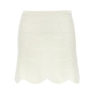 톰포드 숏 스커트 A00228440 White