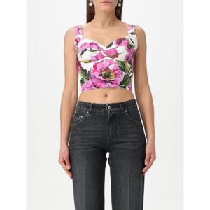 돌체앤가바나 민소매 티셔츠 F7W98THS5S3 HA5KR Fuchsia