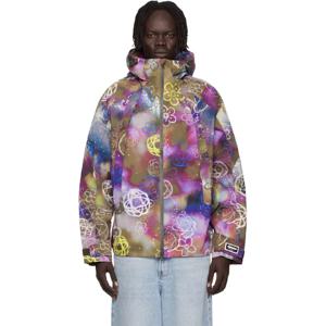 겐조 재킷 멀티컬러  Paris Futura 2000 쇼트 윈드브레이커 252387M180005