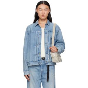 사카이 청자켓 블루 비욘덱스 데님 재킷 252445M177008
