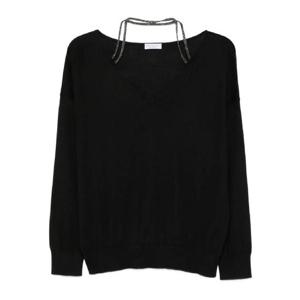 Brunello Cucinelli 장식 V넥 스웨터 M13857302C101