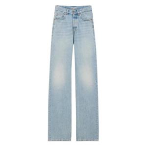 생로랑 V waist long baggy jeans FCD2C202503
