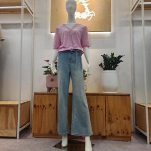레코브 HC04 소매배색벌륜가디건 LC31D5K521