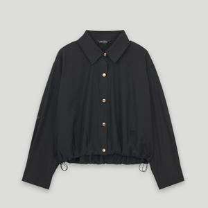 [코데즈컴바인]밑단 스트링 셔킷블라우스 CKC-BL501W7