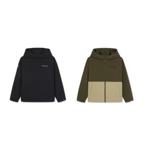 [디스커버리키즈] 키즈 우븐 배색 후드 자켓DKTR25054 택1