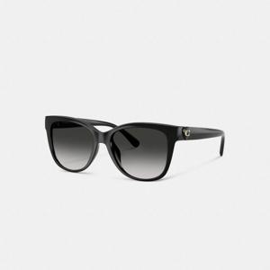 코치 하트 오버사이즈 스퀘어 선글라스 CBZ88-BLK 블랙